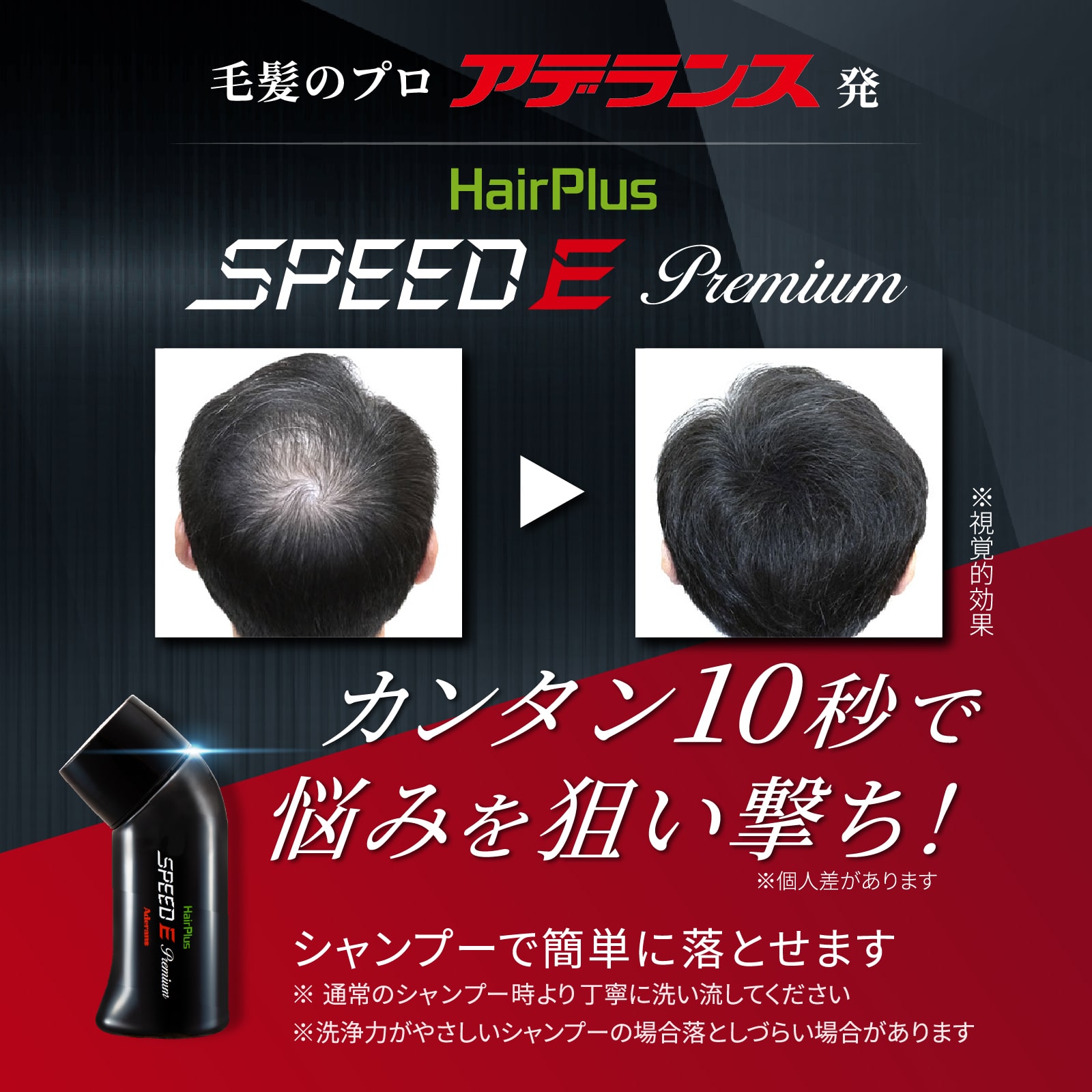 【アウトレット】スピードEプレミアム パウダー(ダークブラウン)