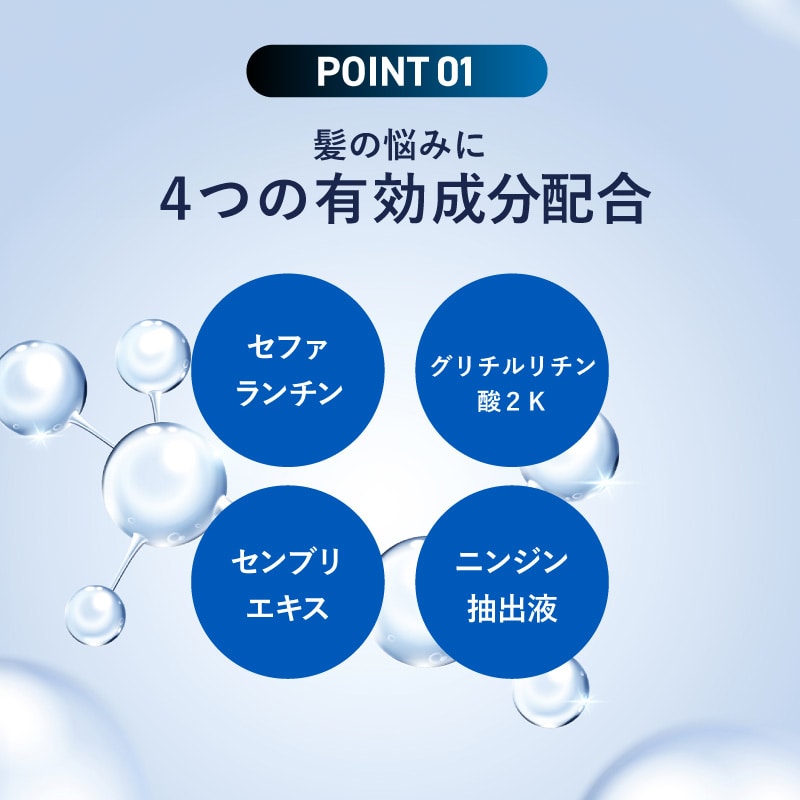 ヘアリプロ薬用スカルプシャンプー&コンディショナー&グロウ β 3点セット (ギガオイリー)