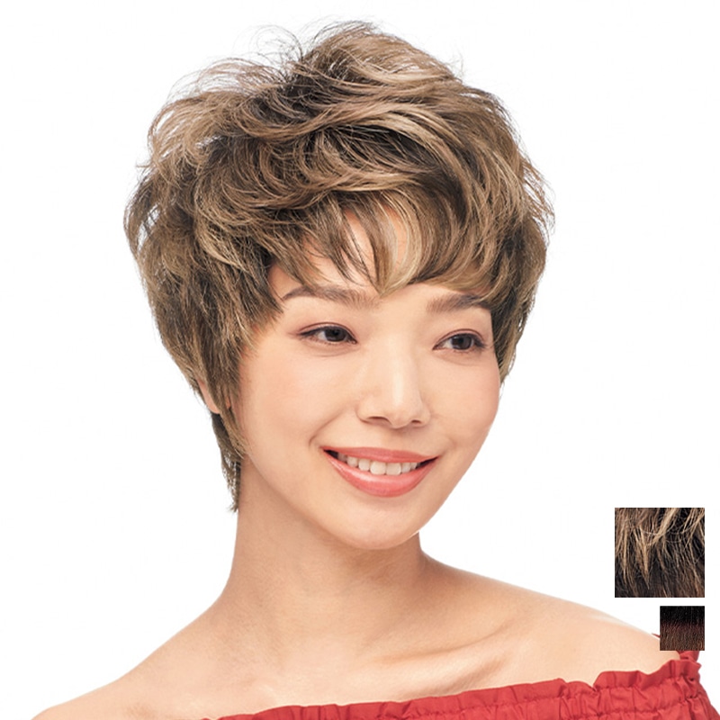 フォンテーヌ　セミロングウィッグとヘアケアセット