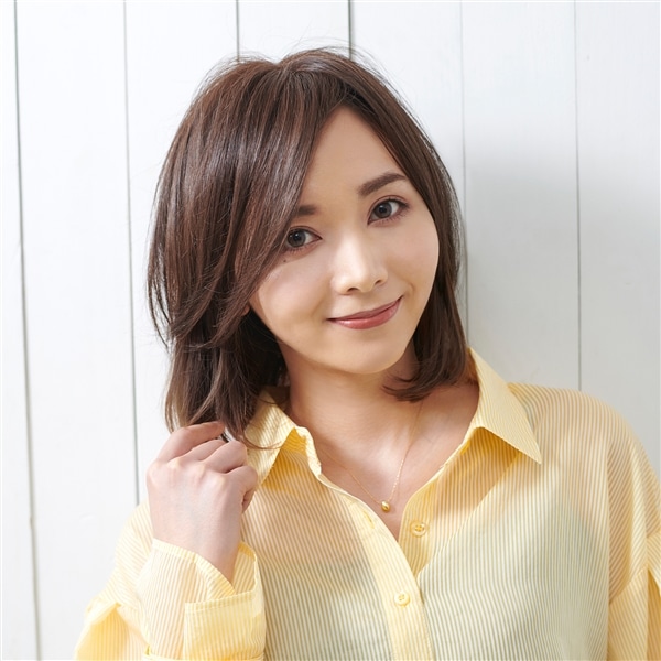 部分ウィッグ】NAVANA ハンドメイド 前髪なしストレートボブ 