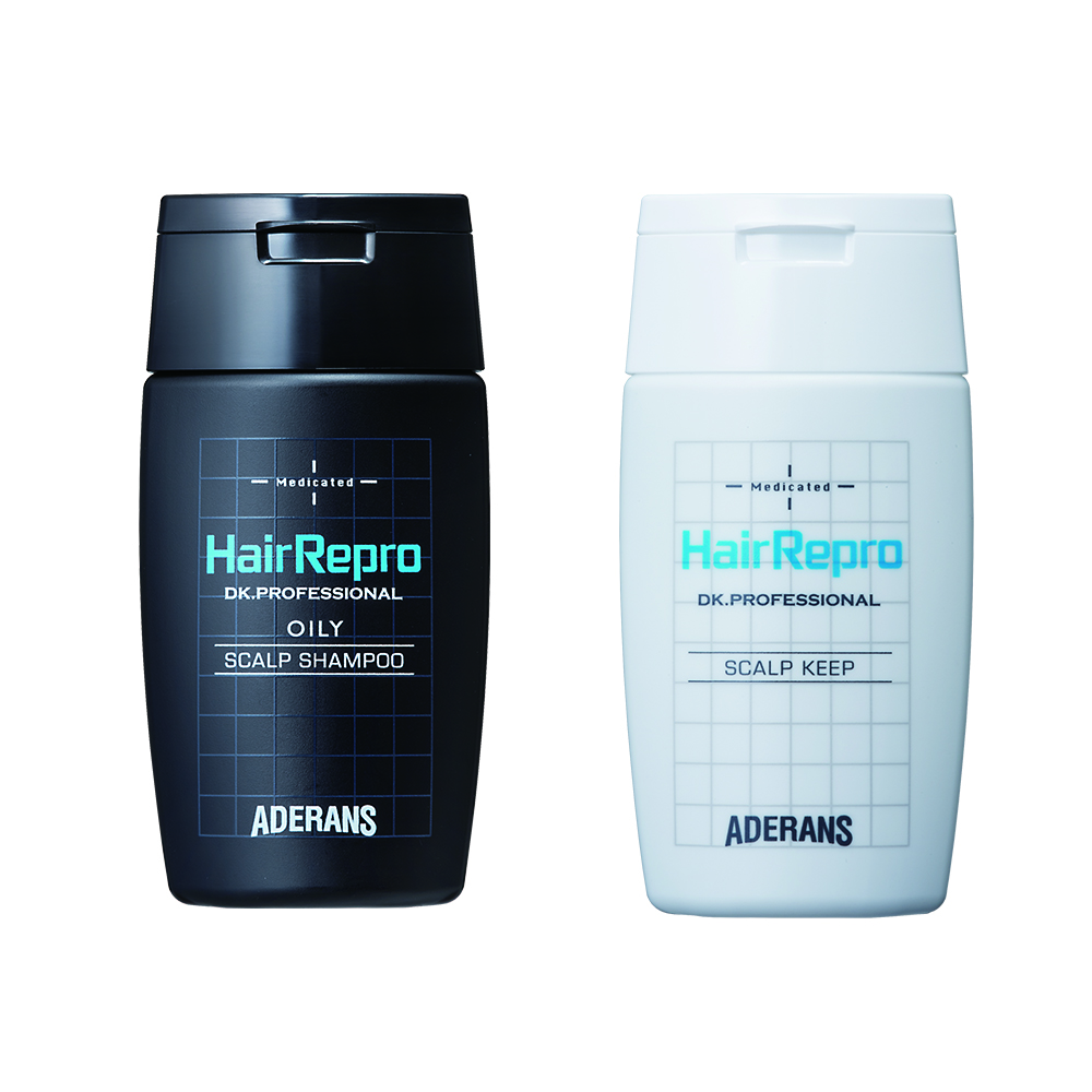 ヘアリプロ オイリーシャンプー&キープセット(チャック袋) Mサロン