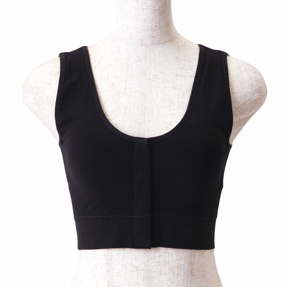 ラフラ ルニカ 前開きブラ L-LL ブラック ブラック L-LL