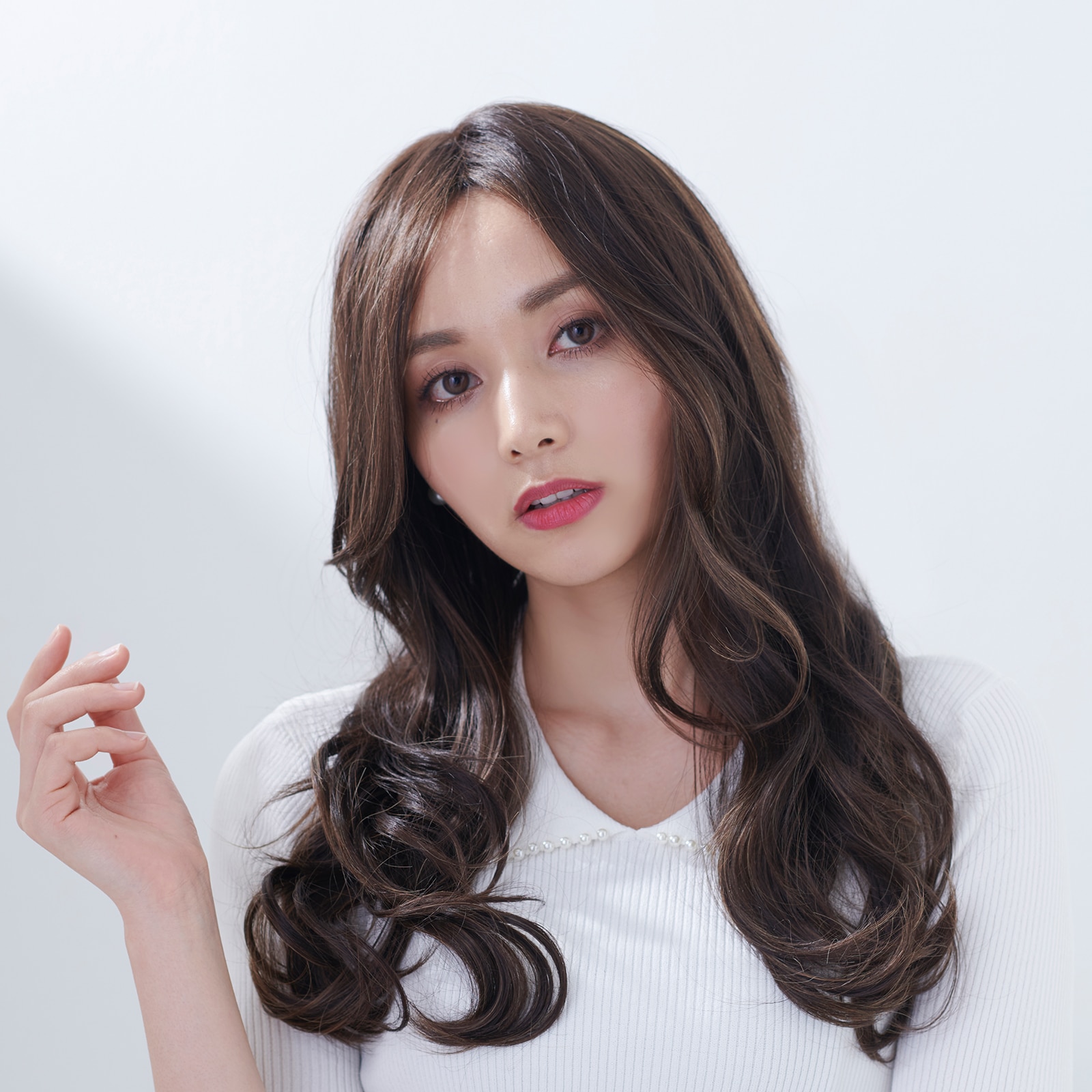 【フルウィッグ】 NAVANA センシュアルカールロング [3Dアッシュ] EL1904LCM-696