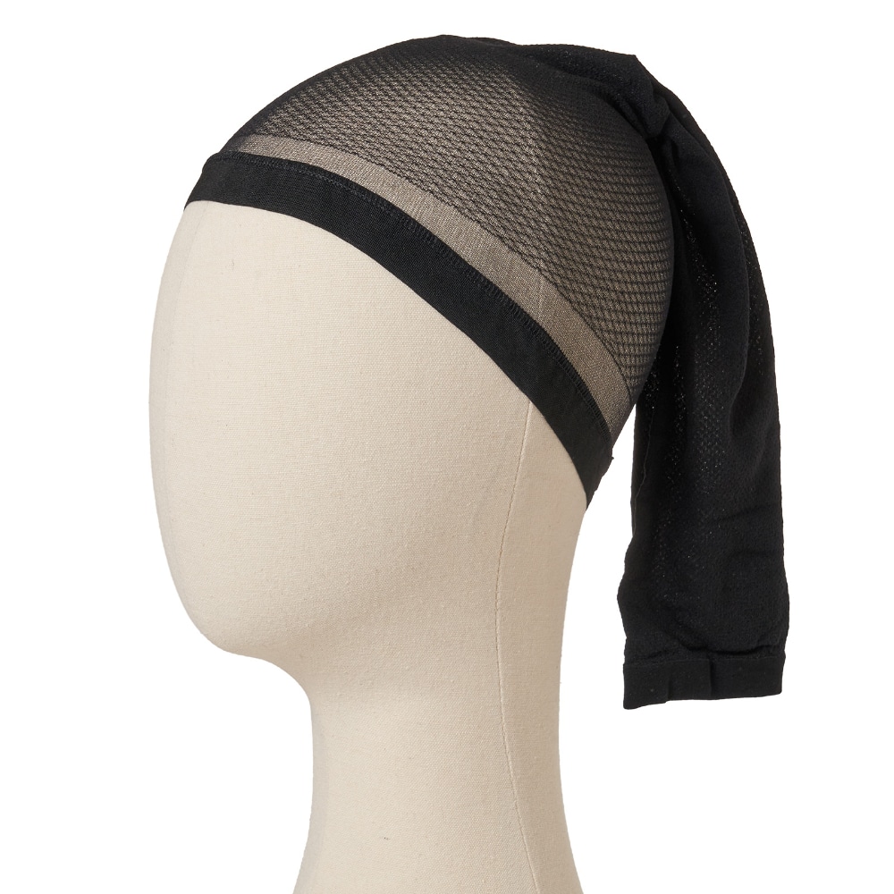 ウィッグネット（かつら用下地ネット） ブラック（2枚入り）