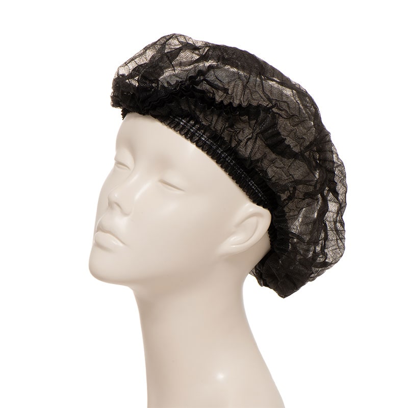 脱毛時用ヘアキャップ（黒）(5枚入り)｜4740