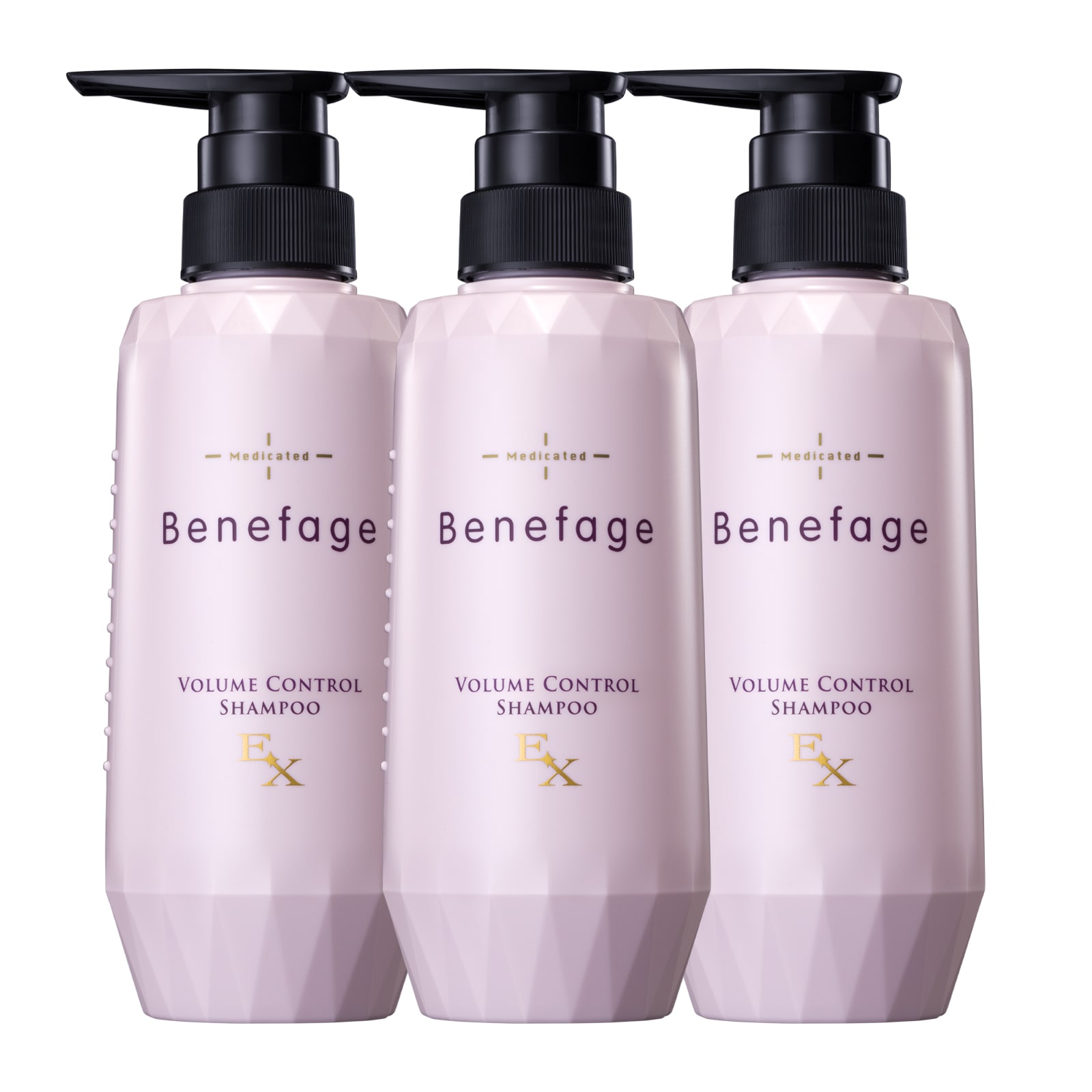 【旧モデル】ベネファージュ 薬用ボリュームコントロールシャンプーEX 3本セット