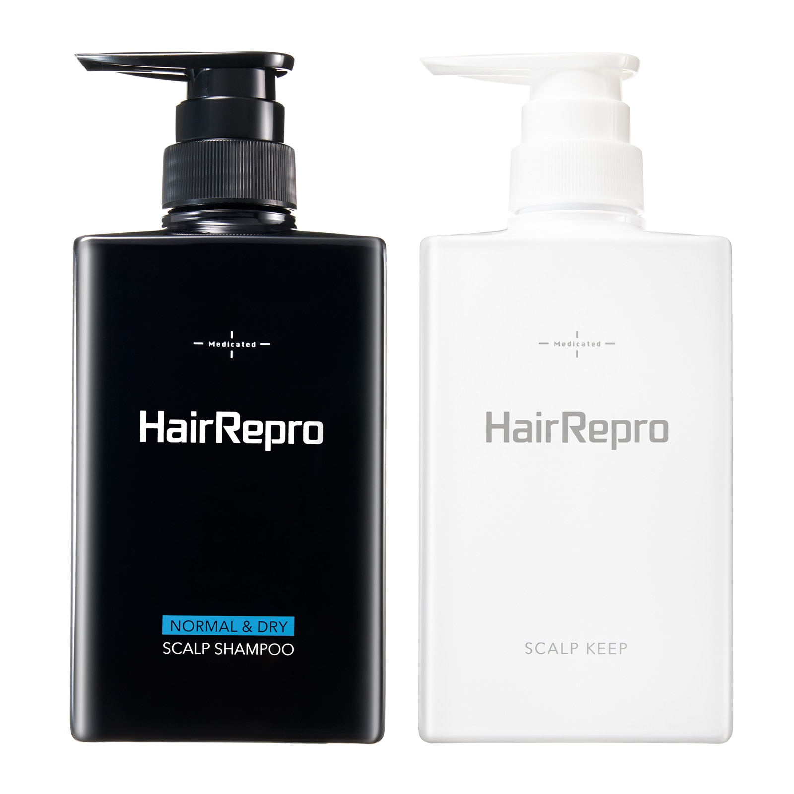 ヘアリプロ薬用スカルプシャンプー＆コンディショナー2点セット （ノーマル＆ドライ）