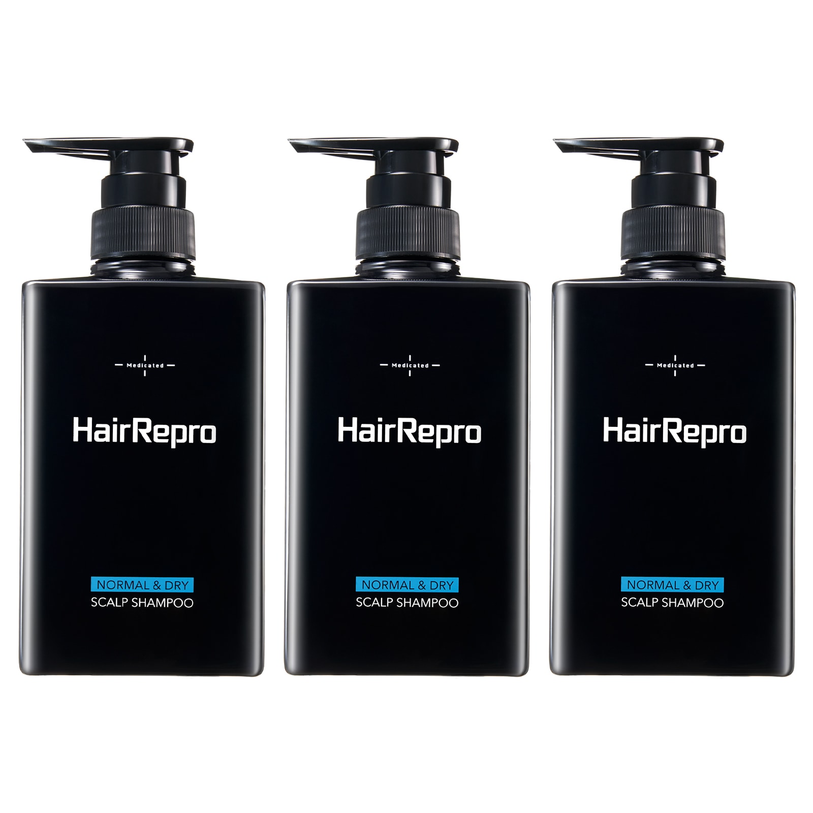 ヘアリプロ薬用スカルプシャンプー 3本セット （ノーマル＆ドライ）