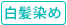 白髪染め