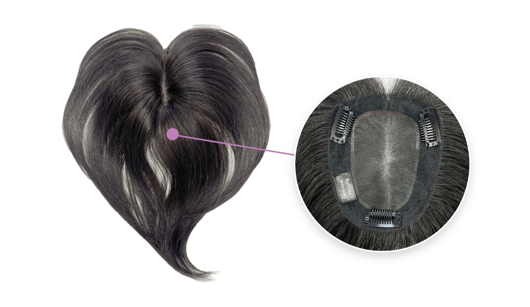 ウィッグ ナチュラル美人ウィッグ(部分ウィッグ)