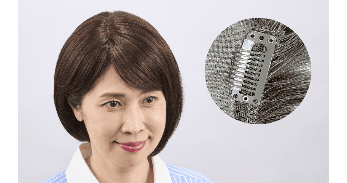 たった3ステップで、簡単装着。初めてでも使いやすい。