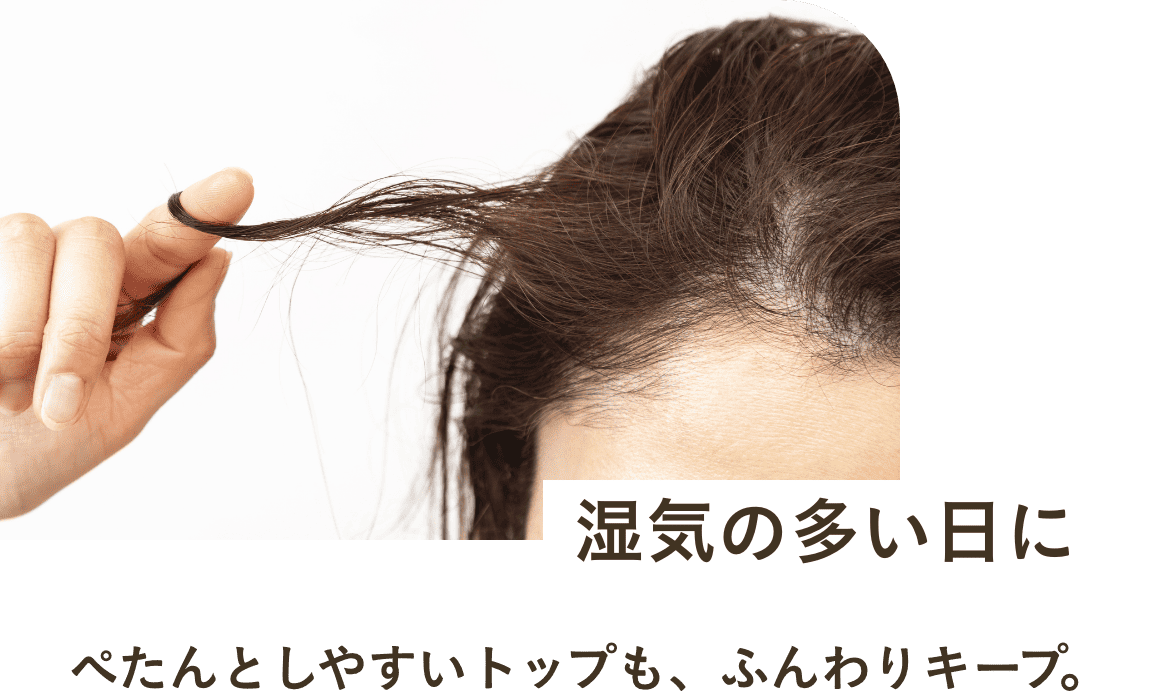 湿気の多い日に