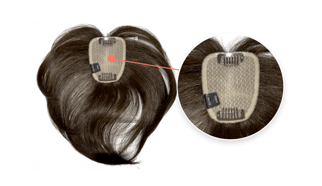 アデランスのウイックです❗ アデランスから新登場！ふわっと立体感。おしゃれ3Dカラー部分ウィッグ