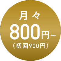 月々800円