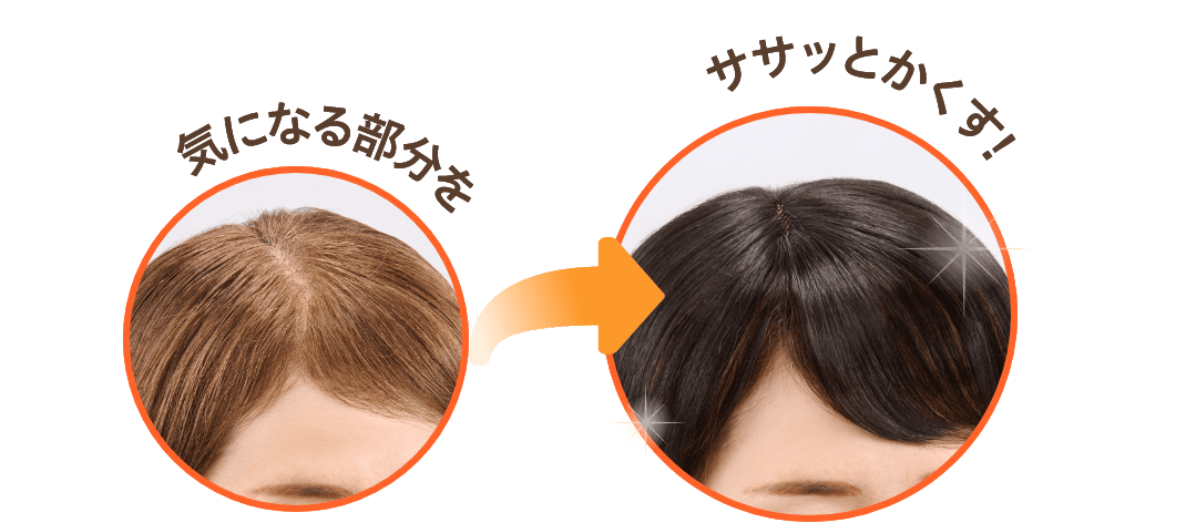 気になる部分をささっと隠す！