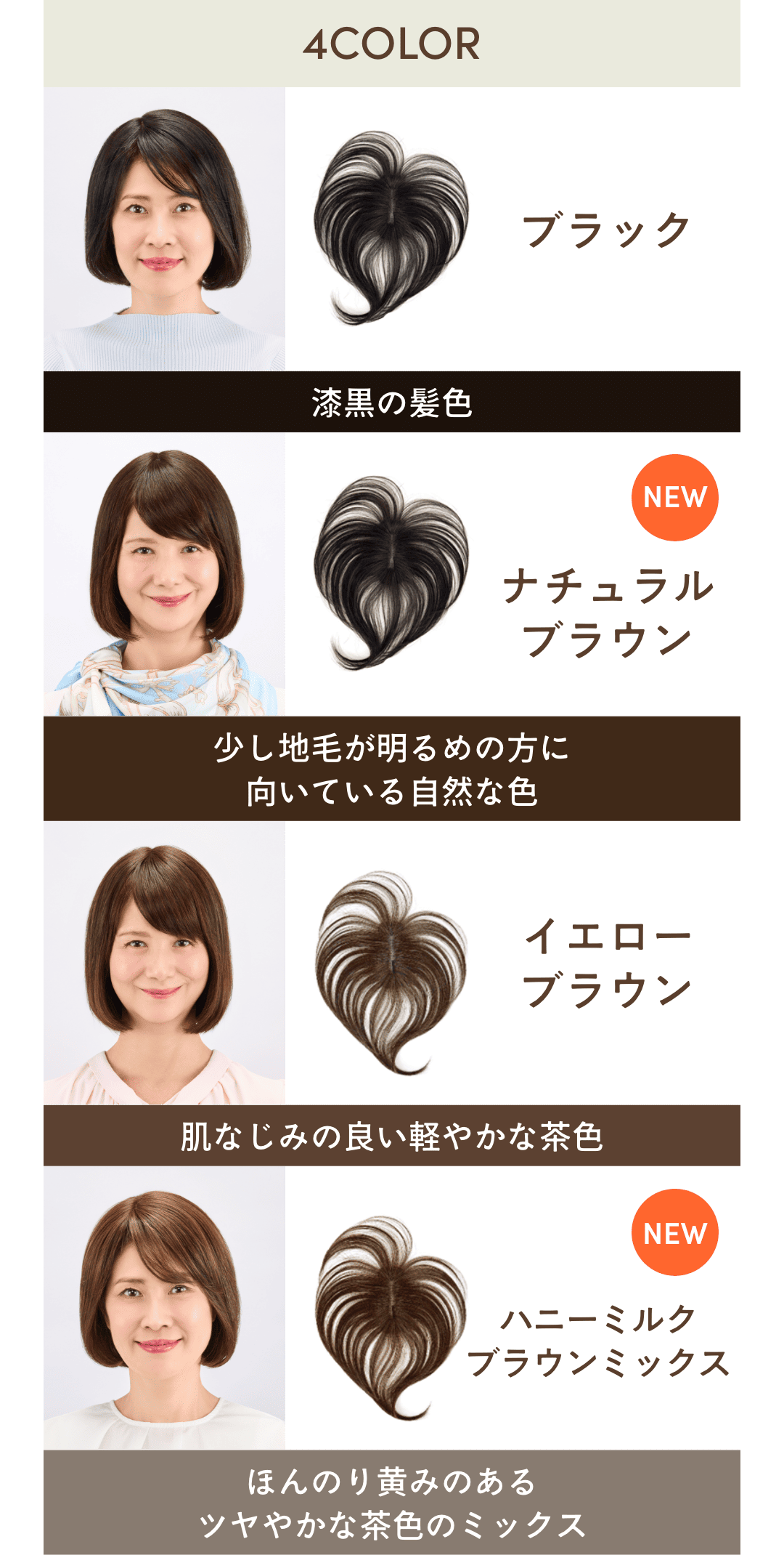 カラー展開