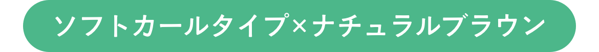 ソフトカールタイプ×ナチュラルブラウン