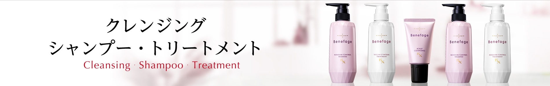 クレンジング・シャンプー・トリートメント